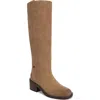 Franco Sarto Niva Knee High Boot In Brown