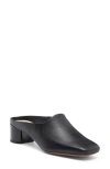 Franco Sarto Nolina Square Toe Mule In Black