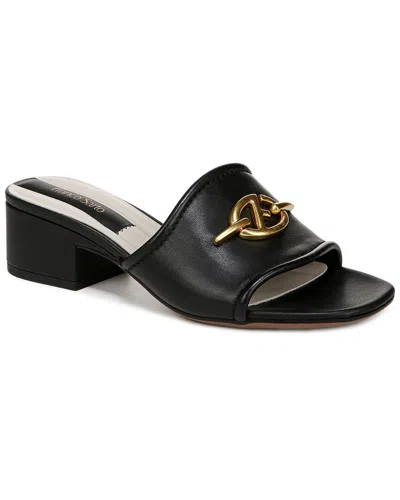 Franco Sarto Noreen2 Leather Slide In Black