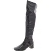 Franco Sarto Novara Womens Pull On Square Toe Over-the-knee Boots In Multi