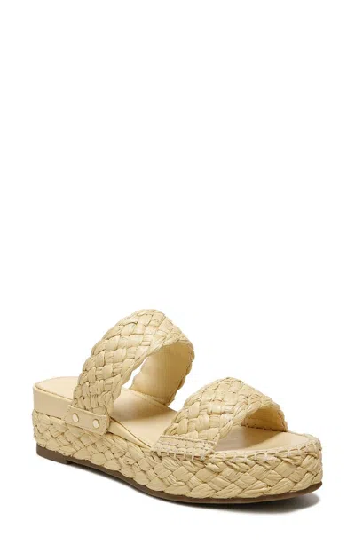 Franco Sarto Opal Sandals Women's Us 9 Natural Comfort Slip-on Slide Khd1236