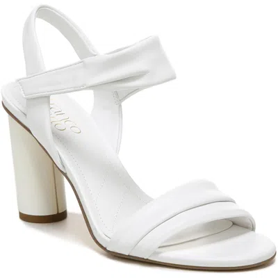 Franco Sarto Osmina Womens Slip-on Heels In White