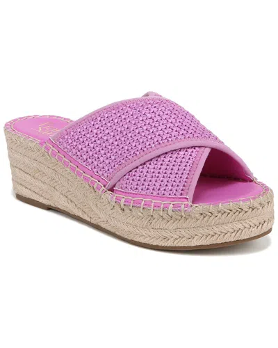 Franco Sarto Pacifica Espadrille Platform Wedge Sandal In Pink