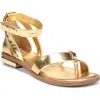 Franco Sarto Parker Sandal In Gold