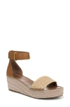 Franco Sarto Pela Espadrille Platform Sandal In Natural Beige