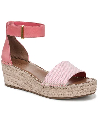 Franco Sarto Pela Leather Espadrille In Pink