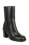 Franco Sarto Penelope Square Toe Bootie In Black