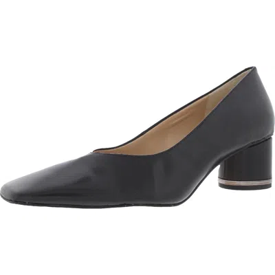 Franco Sarto Pisa Womens Padded Insole Square Toe Pumps In Animal Print