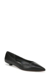 Franco Sarto Prella Pointed Toe Kitten Heel Pump In Black