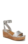 FRANCO SARTO PRESLEY ANKLE STRAP PLATFORM WEDGE SANDAL