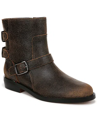 Franco Sarto Prina Leather Bootie In Black