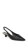 Franco Sarto Pura Slingback Pointed Toe Kitten Heel Pump In Multi
