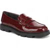 Franco Sarto Qunnley Penny Loafer In Burgundy