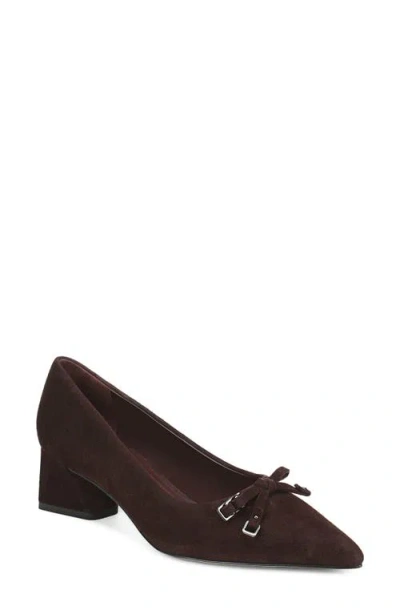 Franco Sarto Racer Faux Leather Pump In Brown