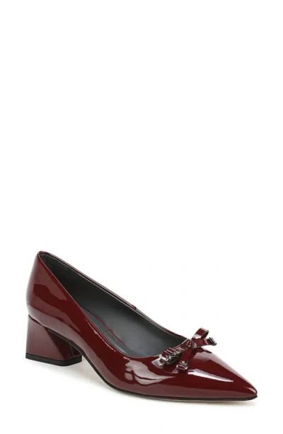 Franco Sarto Racer Faux Leather Pump In Red