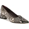 Franco Sarto Racer Pointed Toe Pump In Gray