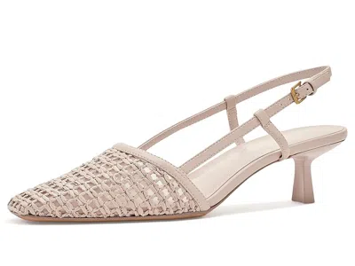 Franco Sarto Radia2 Slingback Pumps Women's Shoes White: 6.5 M In Neutral
