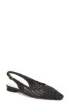 Franco Sarto Raena Slingback Flat In Black