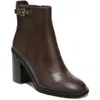 Franco Sarto Rivet Womens Leather Block Heel Booties In Multi