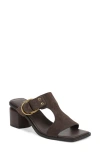 Franco Sarto Roux Slide Sandal In Black