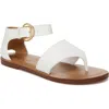 Franco Sarto L-ruth Womens Solid Manmade Slingbacks In White