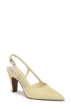 Franco Sarto Sabrina Slingback Pump In Yellow