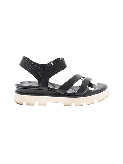 Pre-owned Franco Sarto Sandals In Black