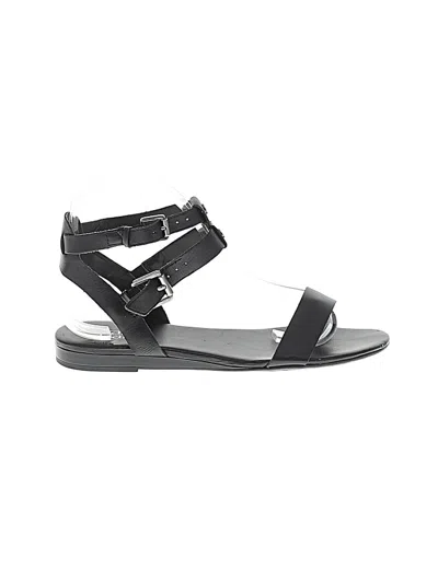 Pre-owned Franco Sarto Sandals In Black