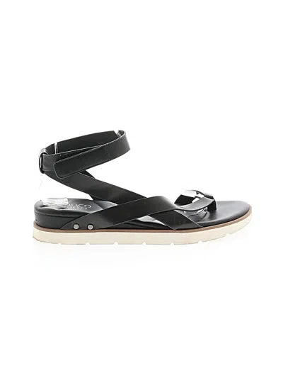 Pre-owned Franco Sarto Sandals In Black