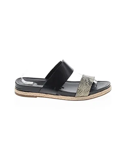 Pre-owned Franco Sarto Sandals In Black