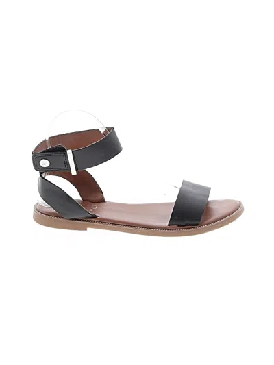 Pre-owned Franco Sarto Sandals In Black