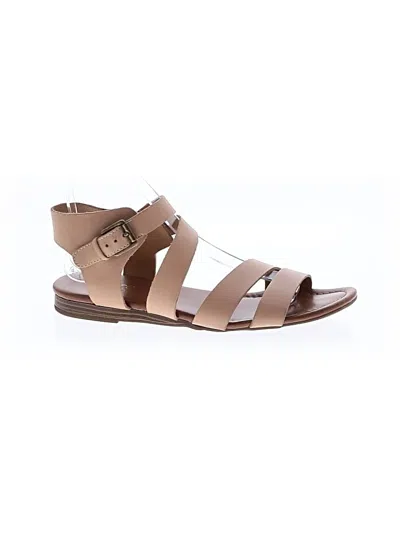 Pre-owned Franco Sarto Sandals In Brown