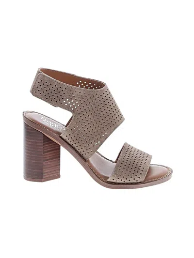 Pre-owned Franco Sarto Sandals In Tan