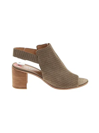 Pre-owned Franco Sarto Sandals In Tan
