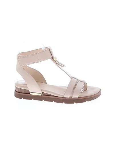 Pre-owned Franco Sarto Sandals In Tan