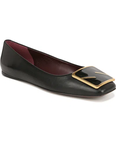 Franco Sarto Flexa Amaya 3 Flats In Black Leather