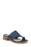 Franco Sarto Sia Slide Sandal In Blue