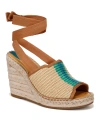 FRANCO SARTO WOMEN'S SIERRA ESPADRILLE WEDGE SANDALS