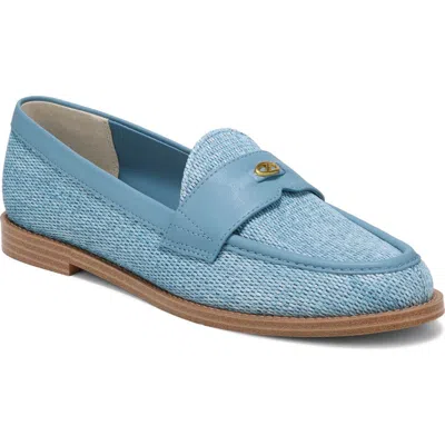 Franco Sarto Stellan Leather Loafer In Blue