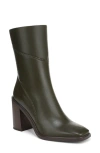 Franco Sarto Stevie Block Heel Bootie In Green