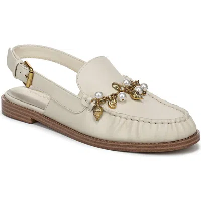 Franco Sarto Sully Slingback Loafer In White