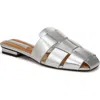 Franco Sarto Tavana Fisherman Sandal In Silver