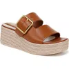 Franco Sarto Taziana Platform Sandal In Brown
