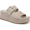 Franco Sarto Taziana Platform Sandal In Grey