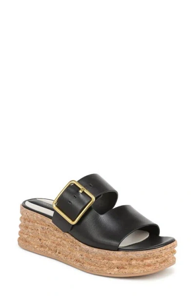Franco Sarto Taziana Platform Wedge Sandal In Black