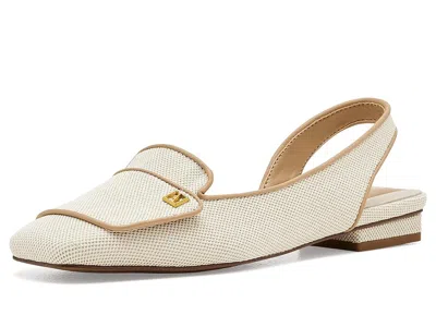 Franco Sarto Teagan Slingback Shoes In Neutral