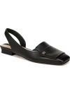 Franco Sarto Teagan Womens Leather Square Toe D'orsay In Black