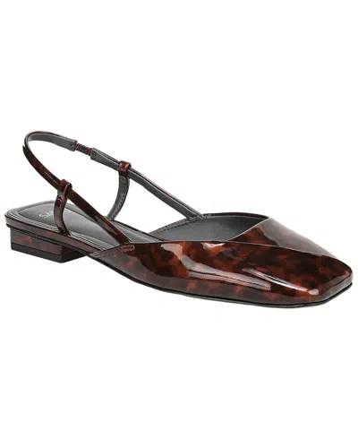 Franco Sarto Telica Leather Slingback In Brown