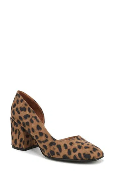 Franco Sarto Theosha Half D'orsay Pump In Brown
