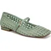 Franco Sarto Tinsley Mary Jane Flat In Green